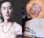 B.I iKON Punya Tato Unik