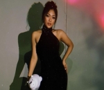 Gaun Hitam Ketat Bikin Penampilan Marion Makin Seksi