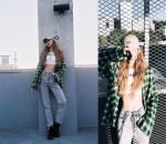 Tartan Shirt dan Celana Jeans Bikin Penampilan Keren