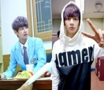 V dengan Rambut Ungu Jadi Menggemaskan