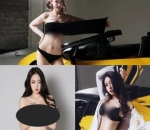 Pemotretan Bambino Eunsol dengan Lamborghini