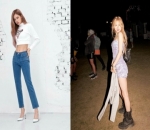 Rose BLACKPINK dengan Kaki Jenjang