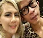 Selfie Mesra Aming dan Evelin