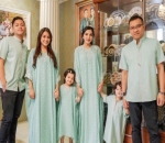 Anang dan Ashanty Kompak Pakai Baju Hijau Lebaran 2019