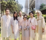 Nuansa Cream Hiasi Lebaran Raffi Ahmad dan Nagita