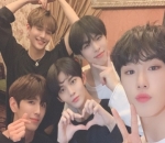 Selfie Usai Syuting Teaser 'Hello CIX'