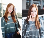 Kaos Tebal Garis-garis Seperti Jisoo Wajib Dimiliki