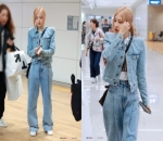 Rose Pilih Simpel dengan Jeans dari Atas Hingga Bawah