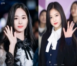 Tzuyu Twicedan Hyunjin Loona Mirip Banget dari Samping