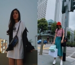 Febby Rastanty Kenakan Kaos Kebesaran dan Tabrak Warna