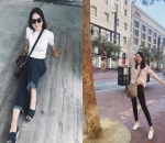 Maudy Ayunda Pilih Tak Ribet dengan Padukan Celana Jeans atau Legging