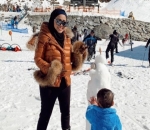 Rachel Vennya Ajak Xabiru Buat Manusia Salju