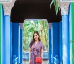 Gaun Panjang Penuh Warna Bikin Anggun dan Elegan Sekaligus