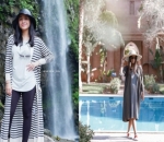 Padukan Outer Panjang dengan Celana Bak Nagita atau Rok Ala Paula?