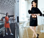 Pilih Gaun Selutut Warna Terang Seperti Paula atau Gelap Ala Nagita?