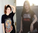 Via dan Nella Tak Ragu Tampil Pakai Kaos Oblong