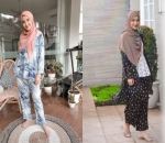 Zaskia dan Shireen Pilih Model Piama Beda