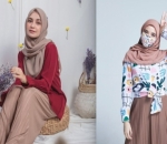 Shireen dan Zaskia Punya Cara Beda Meski Sama-sama Pakai Rok Cokelat