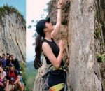 Nikmati Pengalaman Perdana Panjat Tebing, Febby Bahkan Ingin Lakukan Lagi!