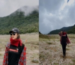 Febby Tampil Keren Meski di Perdana Naik Gunung, Gaya Bisa Ditiru!