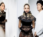 Aurel Pun Tampak Menawan Saat Usung Konsep Modern Serba Hitam di Sesi Foto Prewed