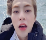 Pose Mangap Imut Ala Xiumin