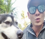 Potret Keren Bersama Anjing