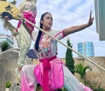 Enerjik Pamer Gerakan Wushu