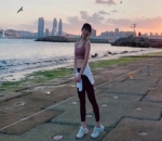 Jogging di Tepi Laut