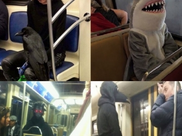 Mengagetkan, Ini 11 Orang Paling Aneh Didalam Transportasi Umum