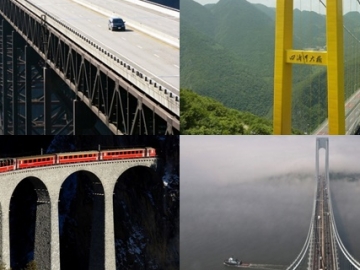 9 Jembatan Ini Bisa Buat Jantungmu Hampir Copot Jika Melintasinya