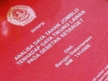 Nyeleneh, Judul Skripsi Kocak Ini Bisa Bikin Mahasiswanya Lulus