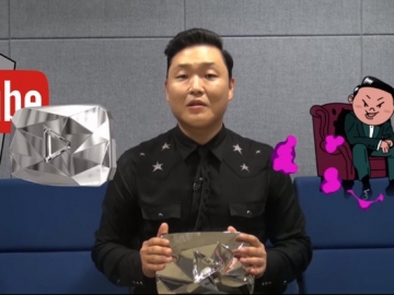 Raih 10 Juta Subscriber, PSY Jadi Artis Asia Pertama Penerima 'Diamond Award' Youtube