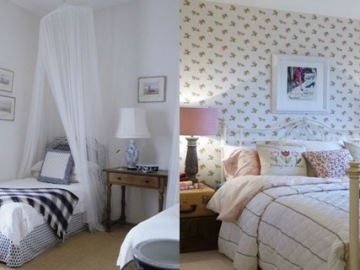 Inspirasi Dekorasi Kamar Tidur dengan Sentuhan 'Shabby Chic'