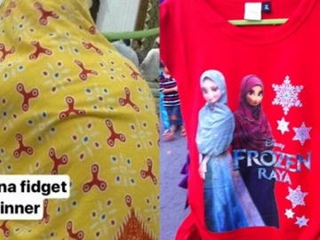 Jelang Lebaran, Muncul Tren Mukena Fidget Spinner Sampai Baju Frozen Syar'i