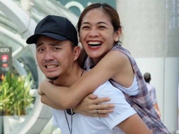 FOTO : Rayakan Ulang Tahun Istri, Ananda Omesh Cinta Mati ke Dian Ayu