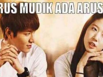 Kumpulan Meme Arus Balik Lebaran yang Bikin Baper Sekaligus Ngakak