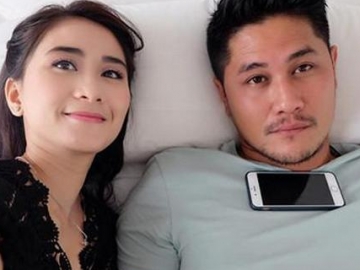 FOTO : Perut Makin Membuncit, Ryana Dea dan Puadin Redi Gelar Pengajian 4 Bulanan