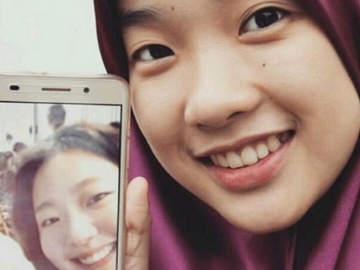 Cewek Berhijab Ini Disebut 'Kembaran' Ji Eun Tak di Drama 'Goblin'