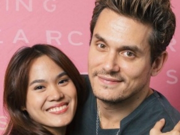 FOTO : Liburan ke USA, Sheryl Sheinafia Dapat Hadiah dan Pelukan dari John Mayer