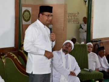 Anies Baswedan Hadir, Habib Rizieq Bakal Live Streaming di Milad FPI