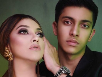 FOTO : Awas Terpesona Lihat Super Hot Mom Sarah Azhari Bareng Sang Anak di Pemotretan Ini