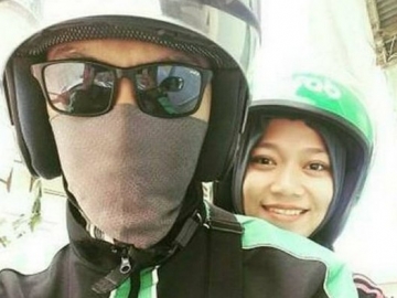 Order Ojek Online Berujung Pelaminan, Kisah Pasangan Ini Viral di Medsos