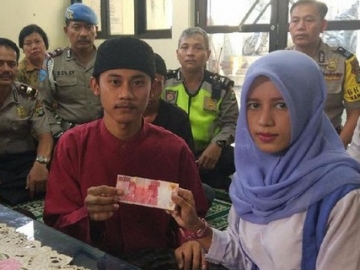 Heboh Kisah Pencuri Kabel Menikah di Penjara dengan Mahar Rp 100 Ribu