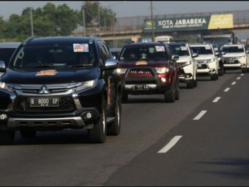 Viral Komunitas Pajero Lawan Arah di Tol Cikampek, Polisi Tindak Tegas