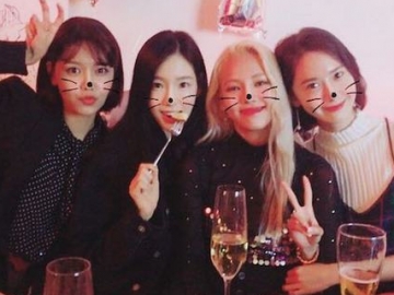 Hyoyeon Ulang Tahun, Member SNSD Sempatkan Diri Beri Kejutan Manis