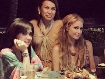 Ceritakan Persahabatan, Syahrini Ternyata Ajari Paris Hilton Bahasa Manja Ala Dirinya