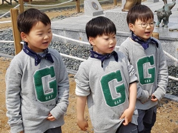  Song Il Gook Unggah Video Gemasnya Tingkah Lucu Song Triplet, Netter Malah Salah Fokus ke Hal Ini