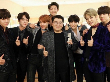 BTS Berbagi Cerita Serunya Syuting Acara Talk Show James Corden ke Bang PD