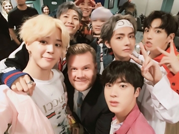 Bagikan Video Aksi BTS di Acaranya, James Corden Terkesima Hingga Ngefans Berat
